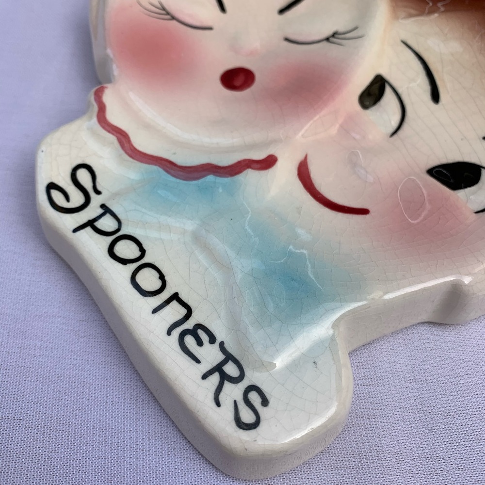 Vintage Spooners Spoon Rest Deforest of CA EUC - Picture 8 of 8